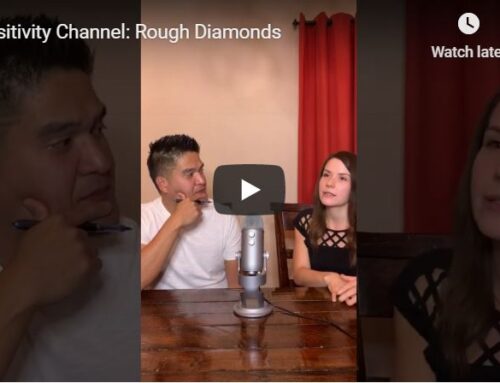 Positivity Channel: Rough Diamonds